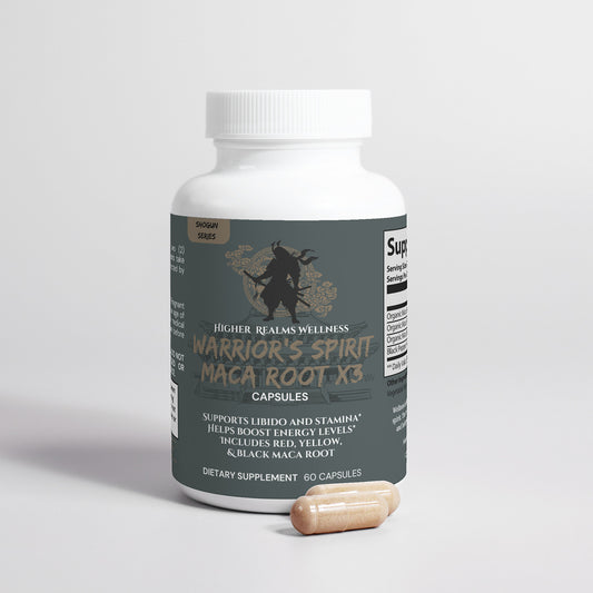 Warrior's Spirit Maca Root X3