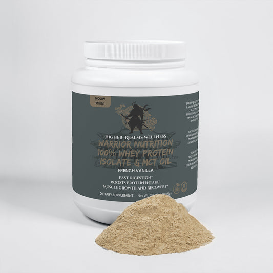 Warrior Nutrition 100% Whey Protein Isolate & MCT Oil (French Vanilla)