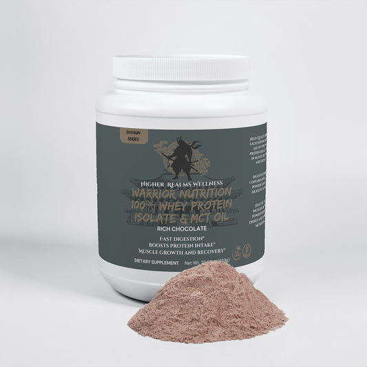 Warrior Nutrition 100% Whey Protein Isolate & MCT Oil (Rich Chocolate)