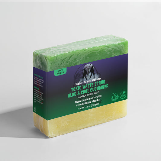 Toxic Waste Scrub Aloe & Cool Cucumber Soap