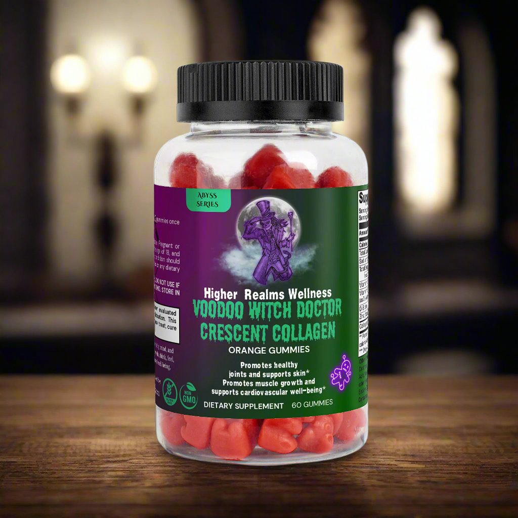 Voodoo Witch Doctor Crescent Collagen Gummies (Adult)