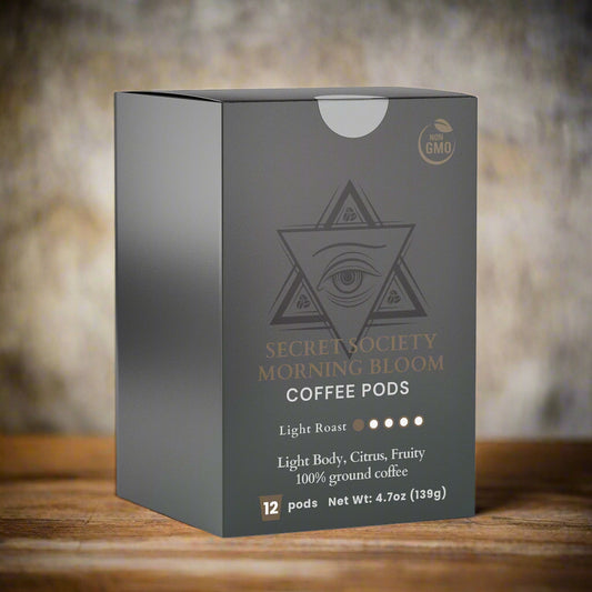 Secret Society Morning Bloom - Coffee Pods (Light Roast) 12pk