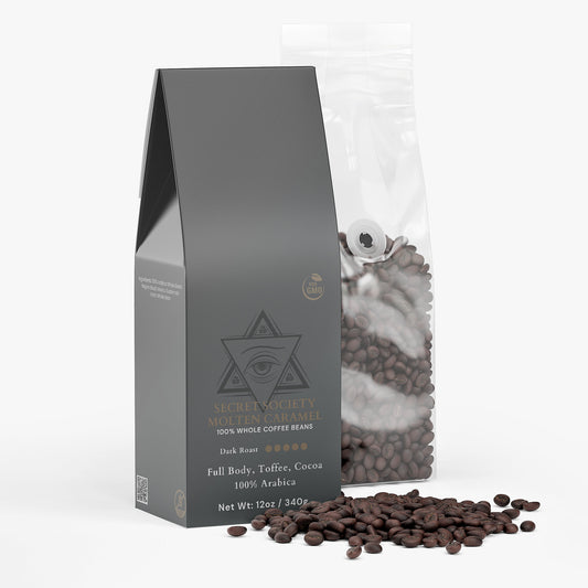 Secret Society Molten Caramel - Coffee (Dark Roast) 12oz