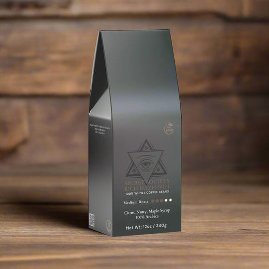 Secret Society Rich Hazelnut - Coffee (Medium Roast) 12oz