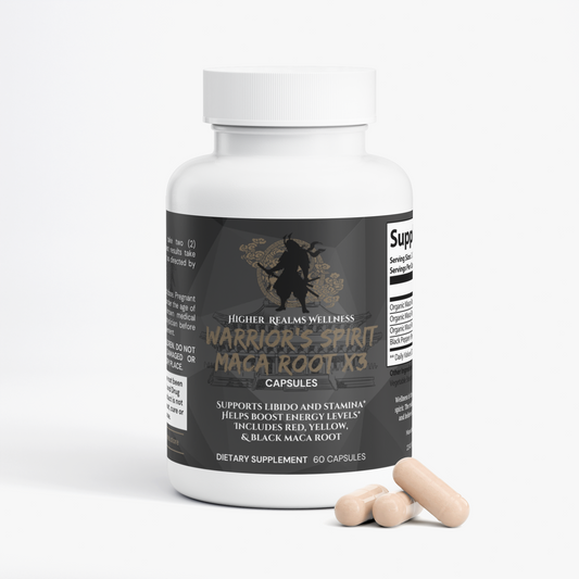 Warrior's Spirit Maca Root X3