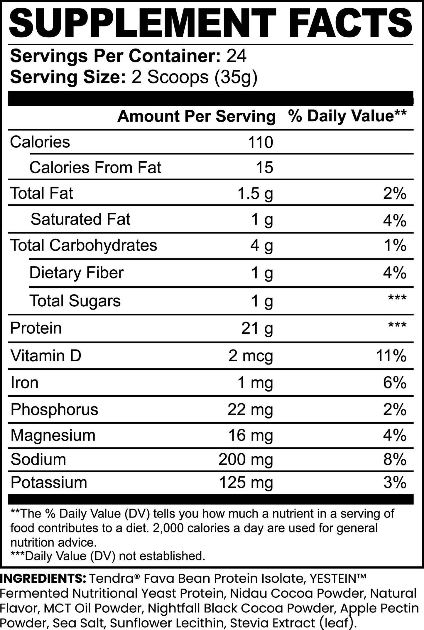 Warrior Nutrition Advanced Plant Protein & MCT Oil (Rich Chocolate)