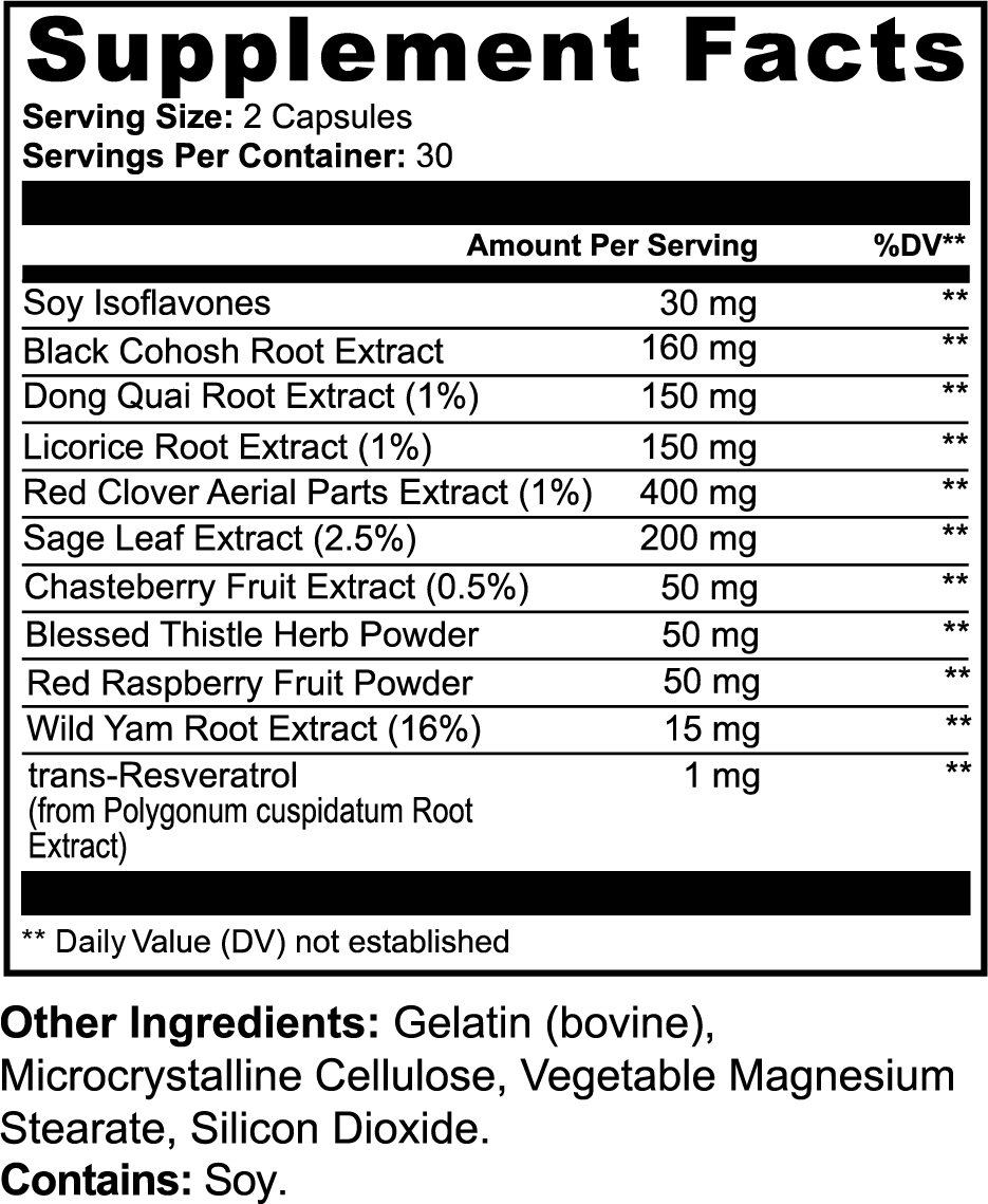 Women's Immortal Vitality Formula
