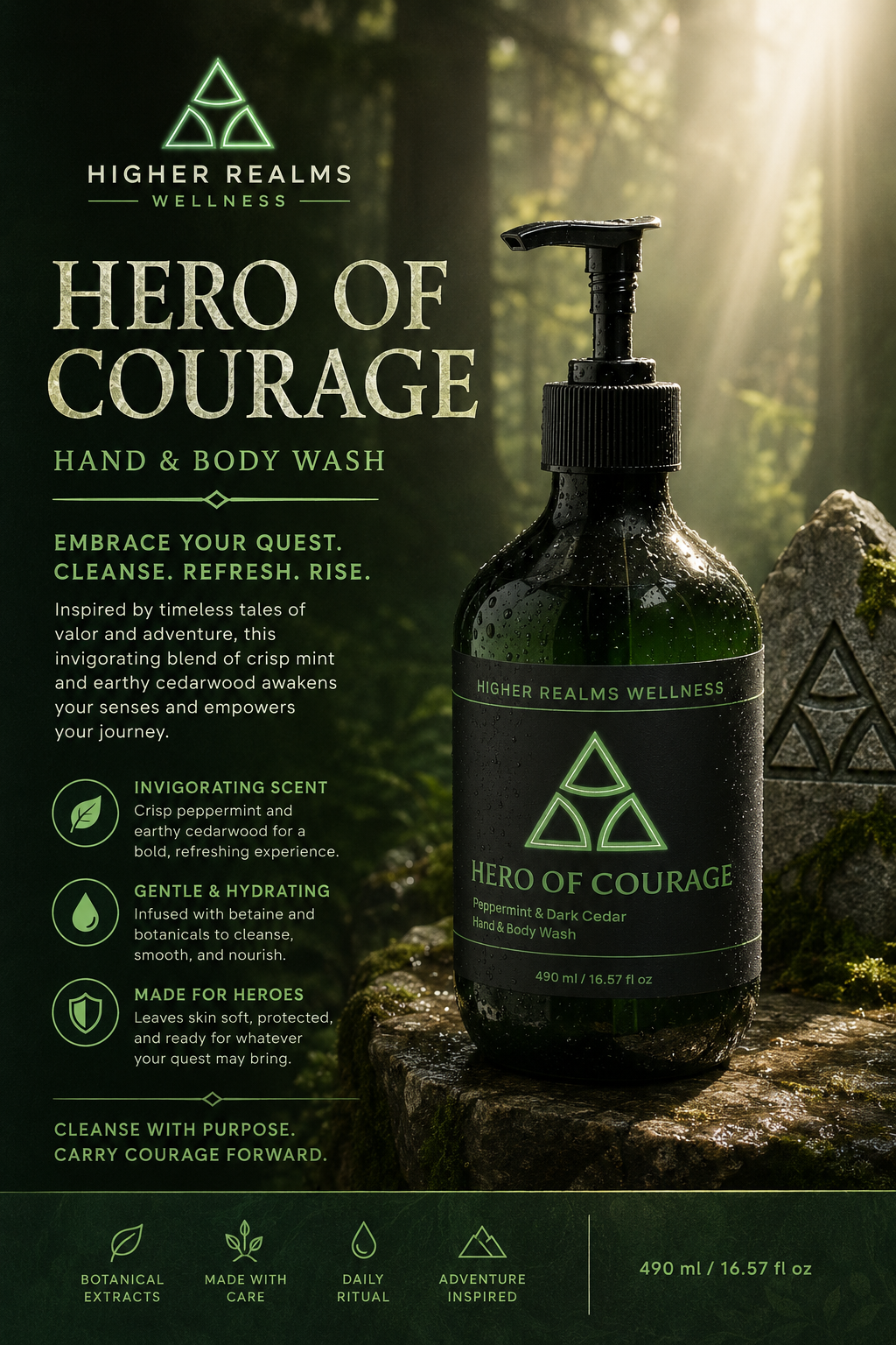 Hero Collection | Hero of Courage Body Wash