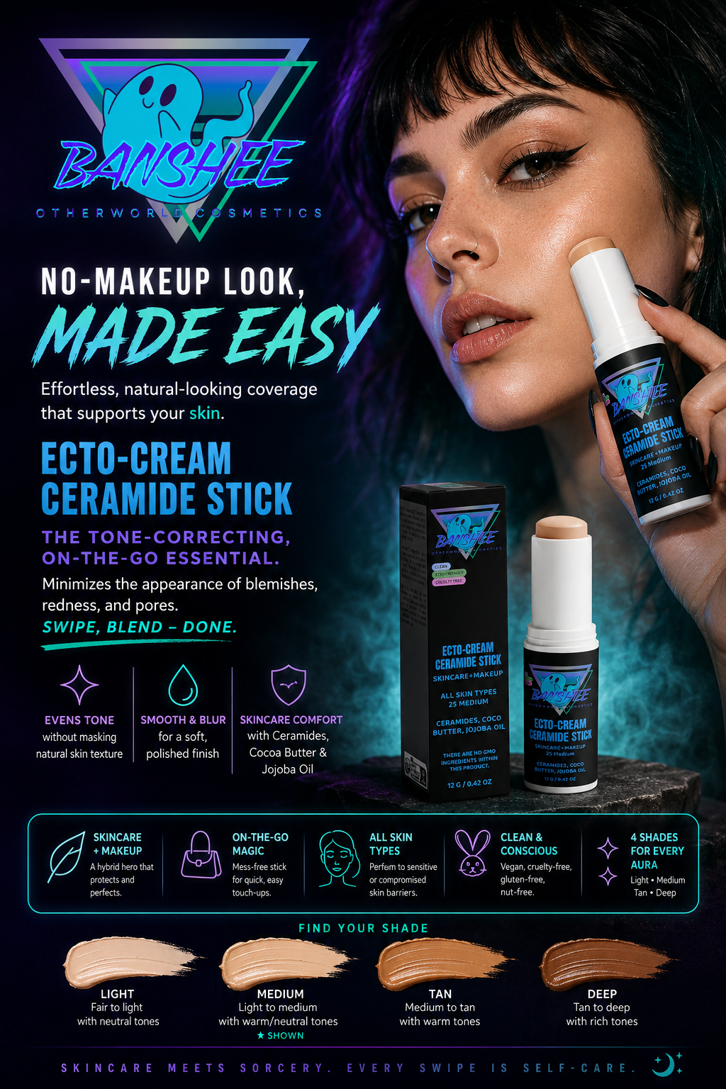 Banshee | Ecto-Cream Ceramide Stick-20 Light