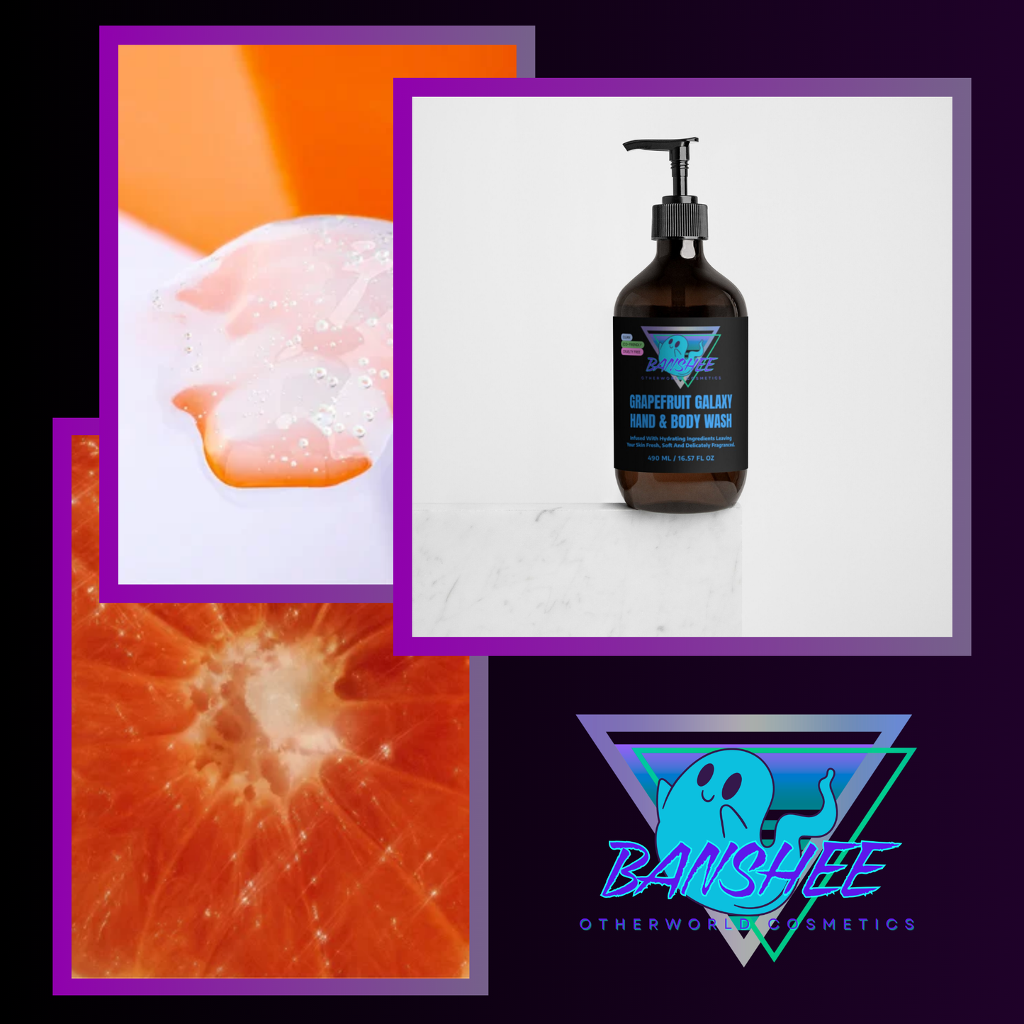 Banshee | Grapefruit Galaxy Hand- & Körperwaschlotion