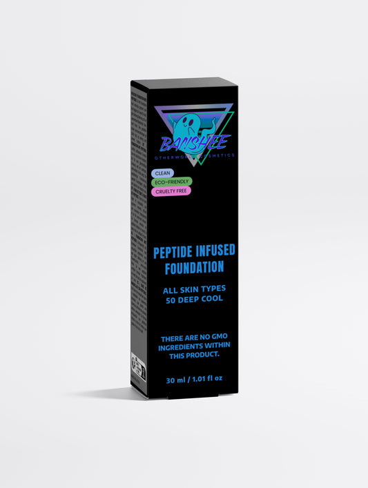 Banshee | Peptide Infused Foundation - 50 Deep Cool