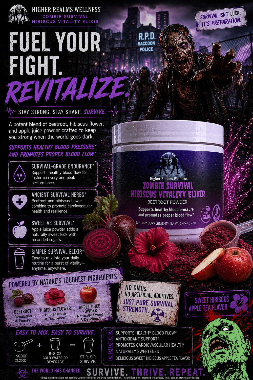 Zombie Survival | Hibiscus Vitality Elixir
