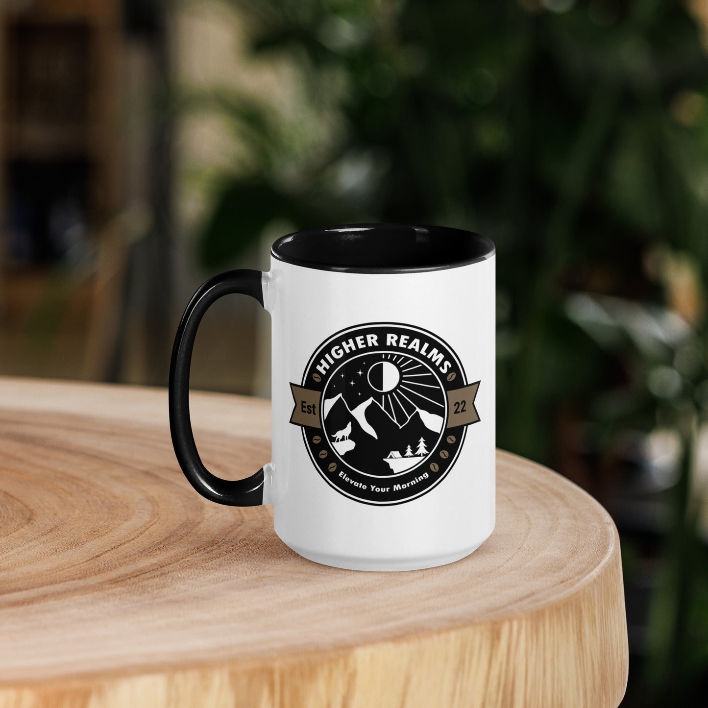 Higher Realms Multi-Color Coffee Mug 15oz