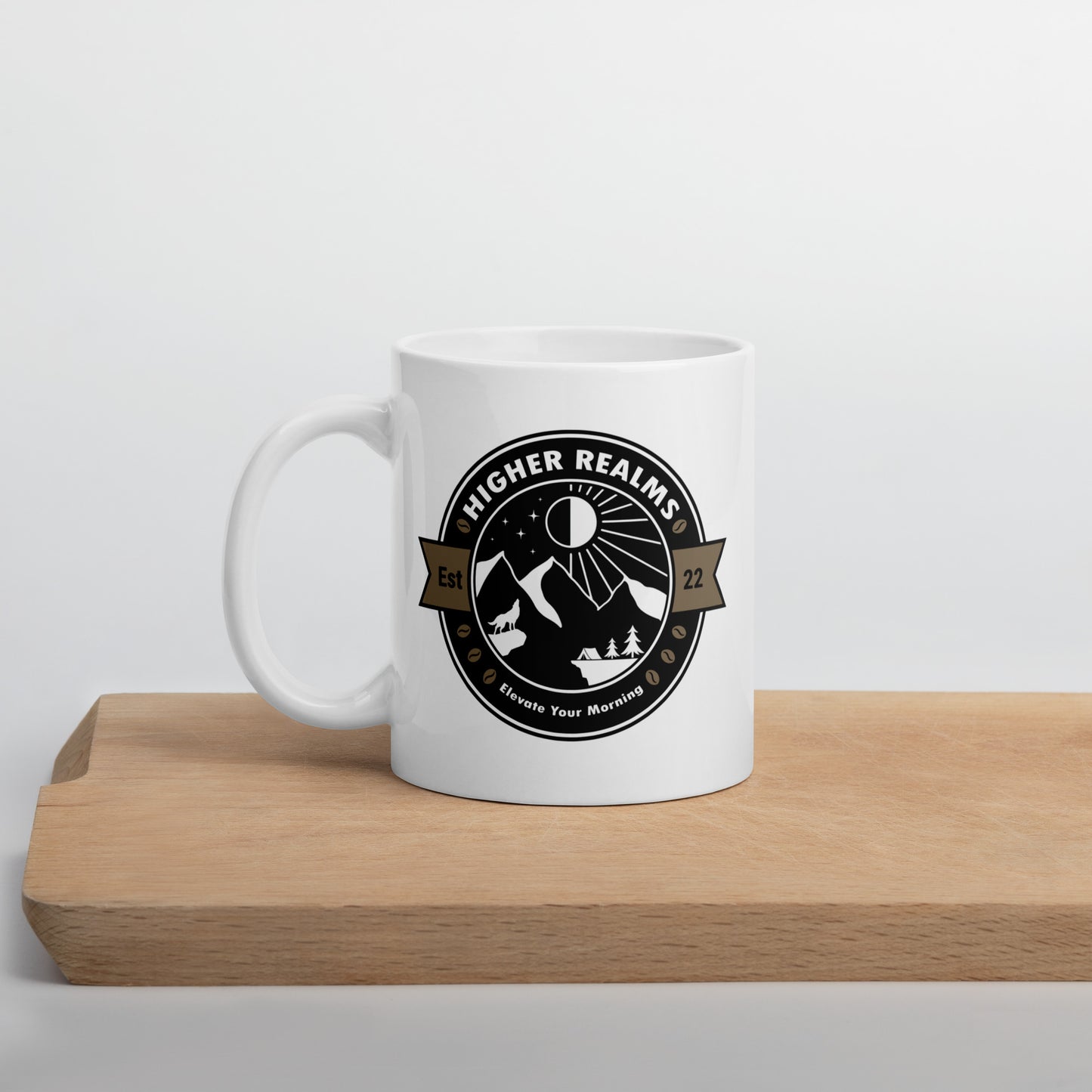 Higher Realms White Coffee Mug