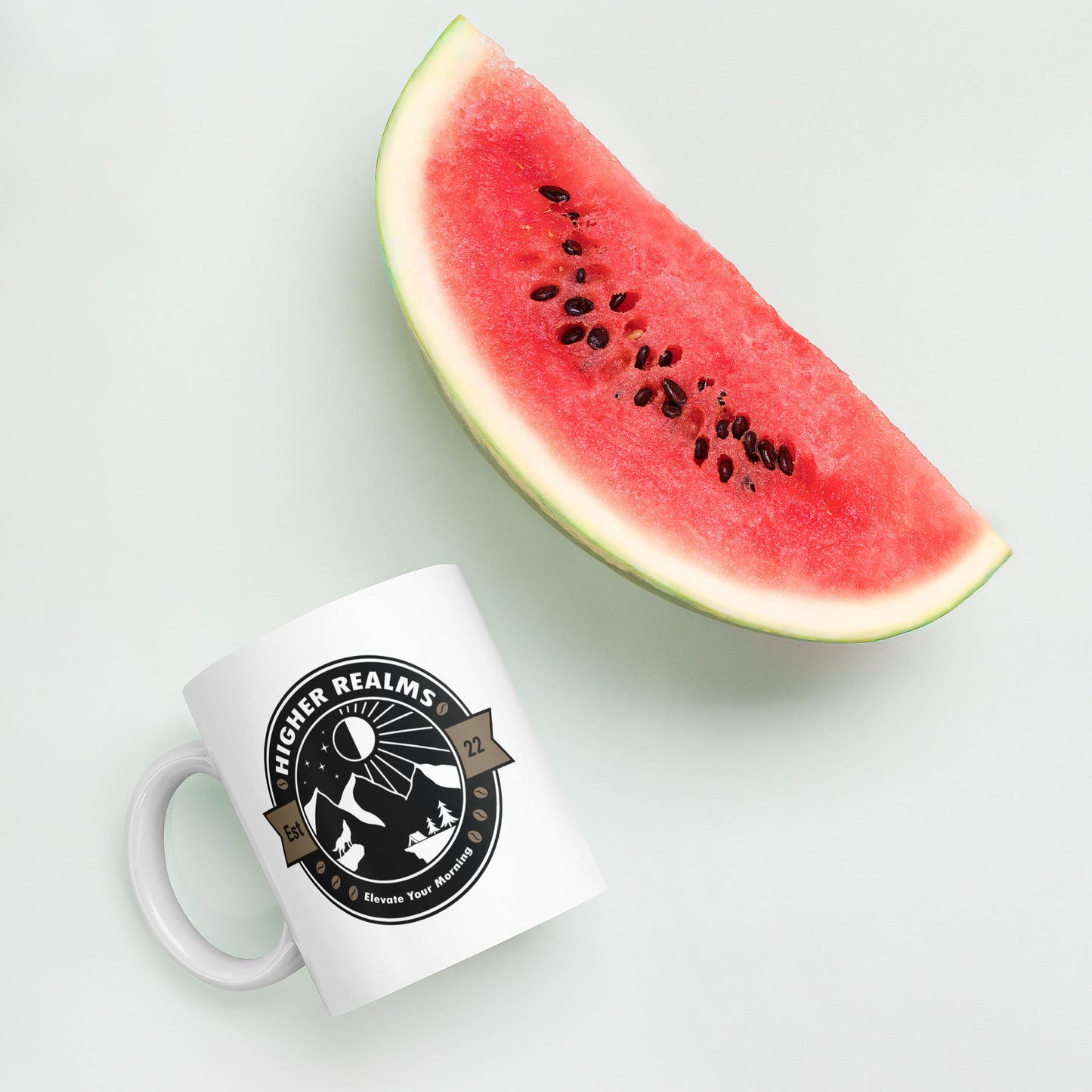 Higher Realms White Coffee Mug