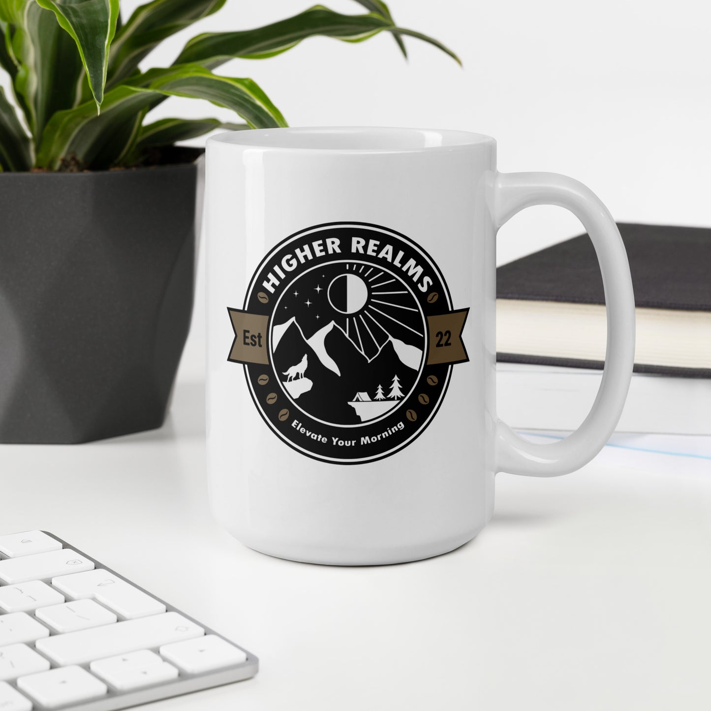 Higher Realms White Coffee Mug