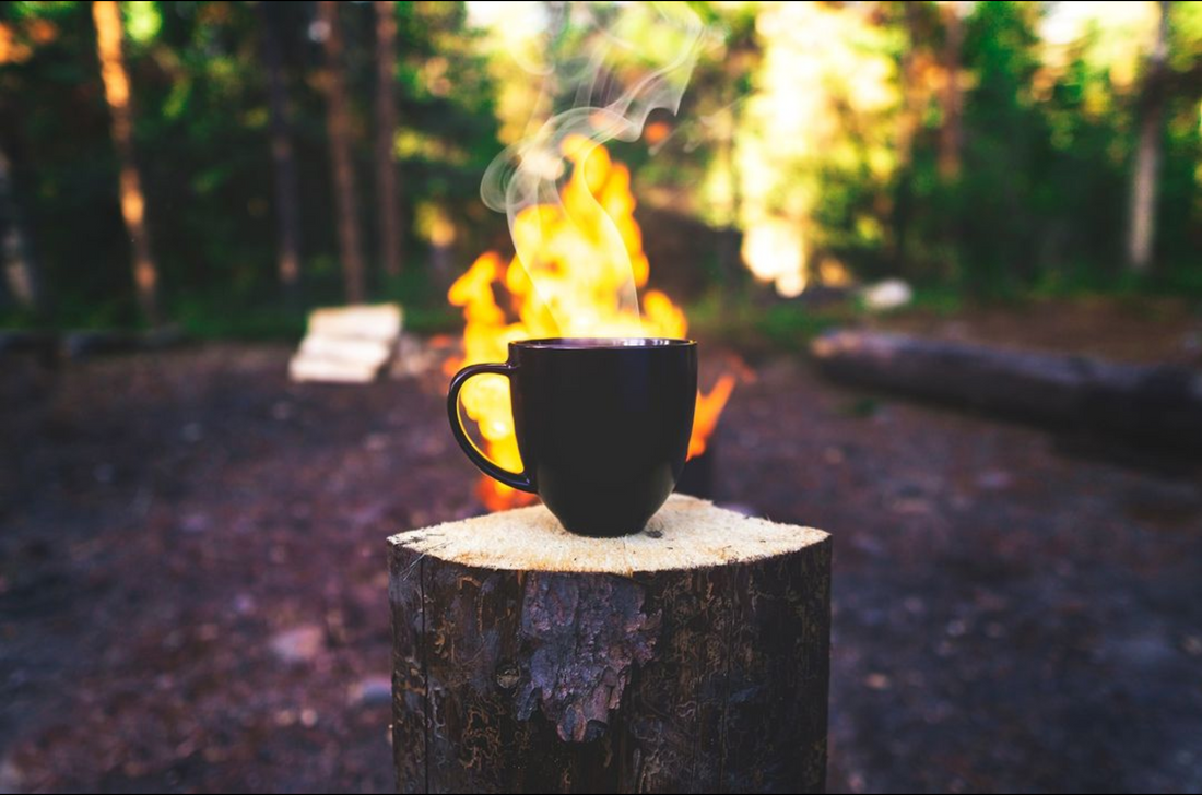 How to Make a Coffee Fire Log