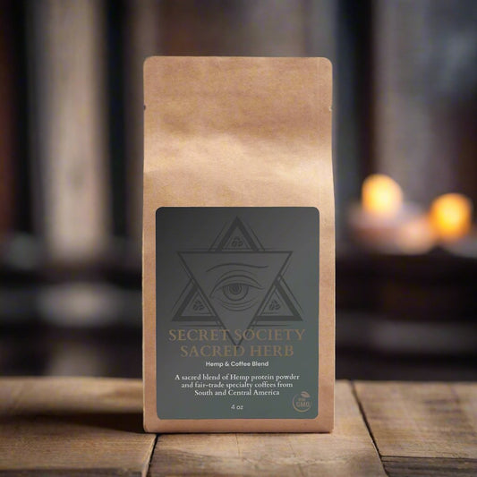 Secret Society Sacred Herb - Hemp Coffee Blend 4oz
