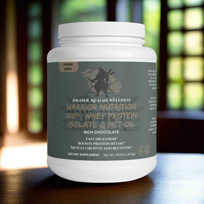 Warrior Nutrition 100% Whey Protein Isolate & MCT Oil (Rich Chocolate)