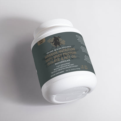 Warrior Nutrition 100% Whey Protein Isolate & MCT Oil (Rich Chocolate)