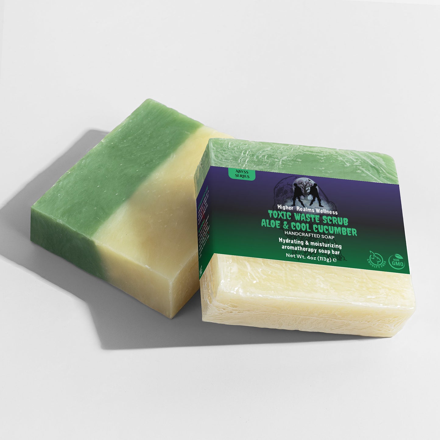 Toxic Waste Scrub Aloe & Cool Cucumber Soap