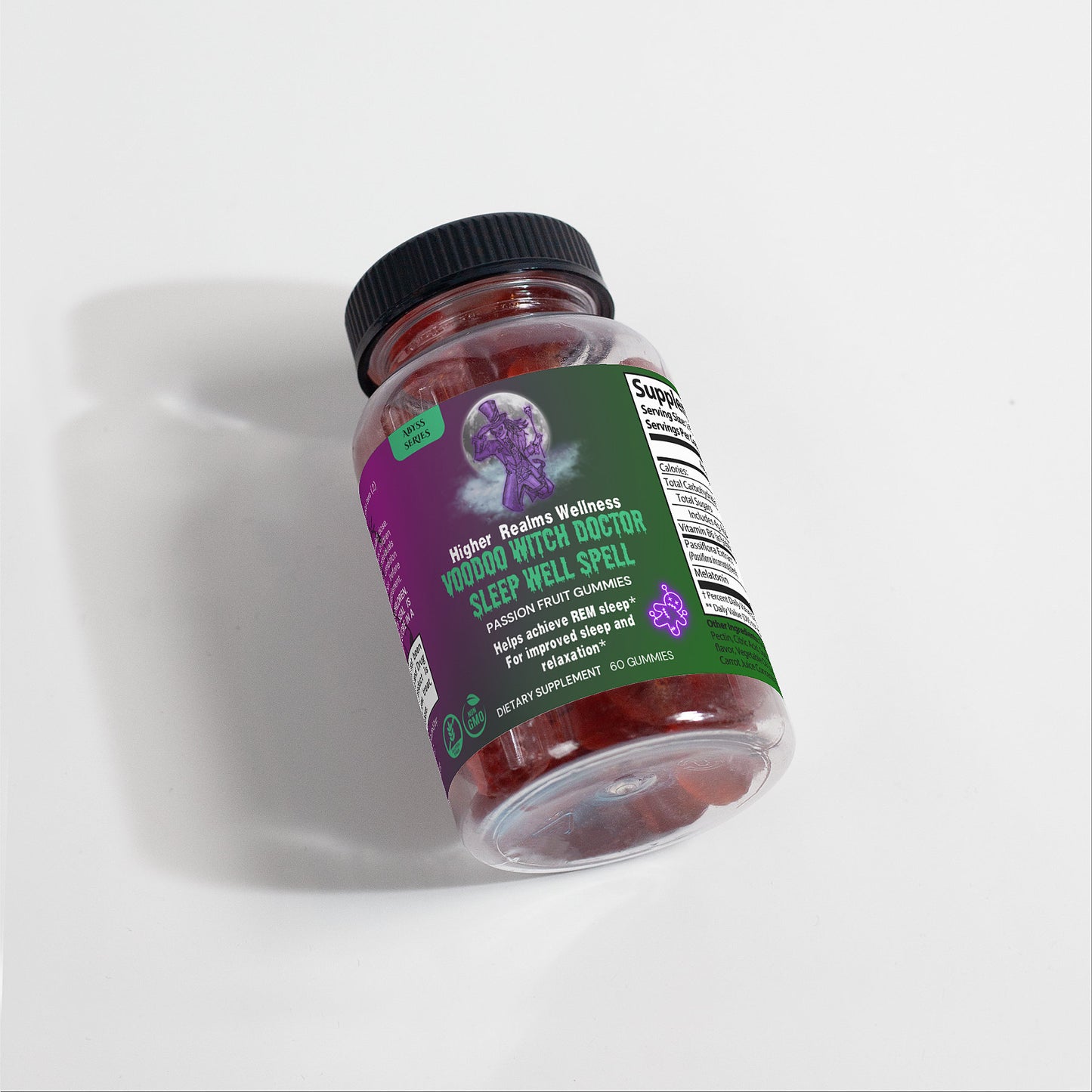 Voodoo Witch Doctor Sleep Well Spell Gummies (Adult)