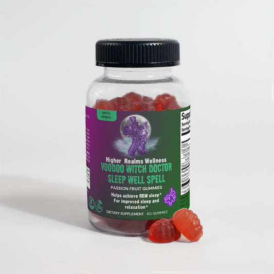 Voodoo Witch Doctor Sleep Well Spell Gummies (Adult)