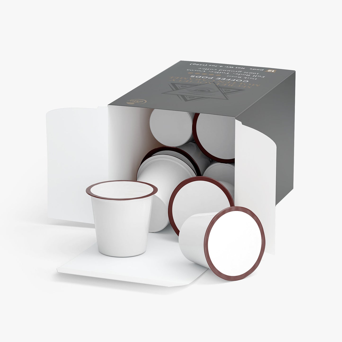 Secret Society Molten Caramel - Coffee Pods (Dark Roast) 12pk