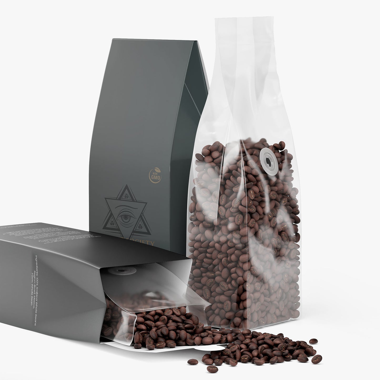 Secret Society Rich Hazelnut - Coffee (Medium Roast) 12oz