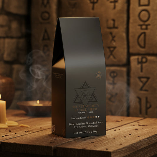 Secret Society Sacred Herb - Hemp Coffee Blend 12oz