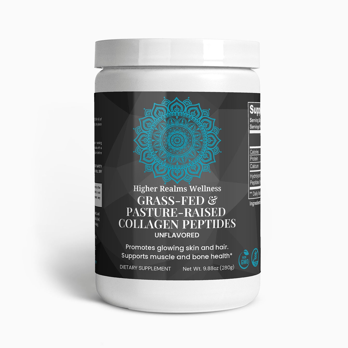 Grass-Fed Hydrolyzed Collagen Peptides (Unflavored)