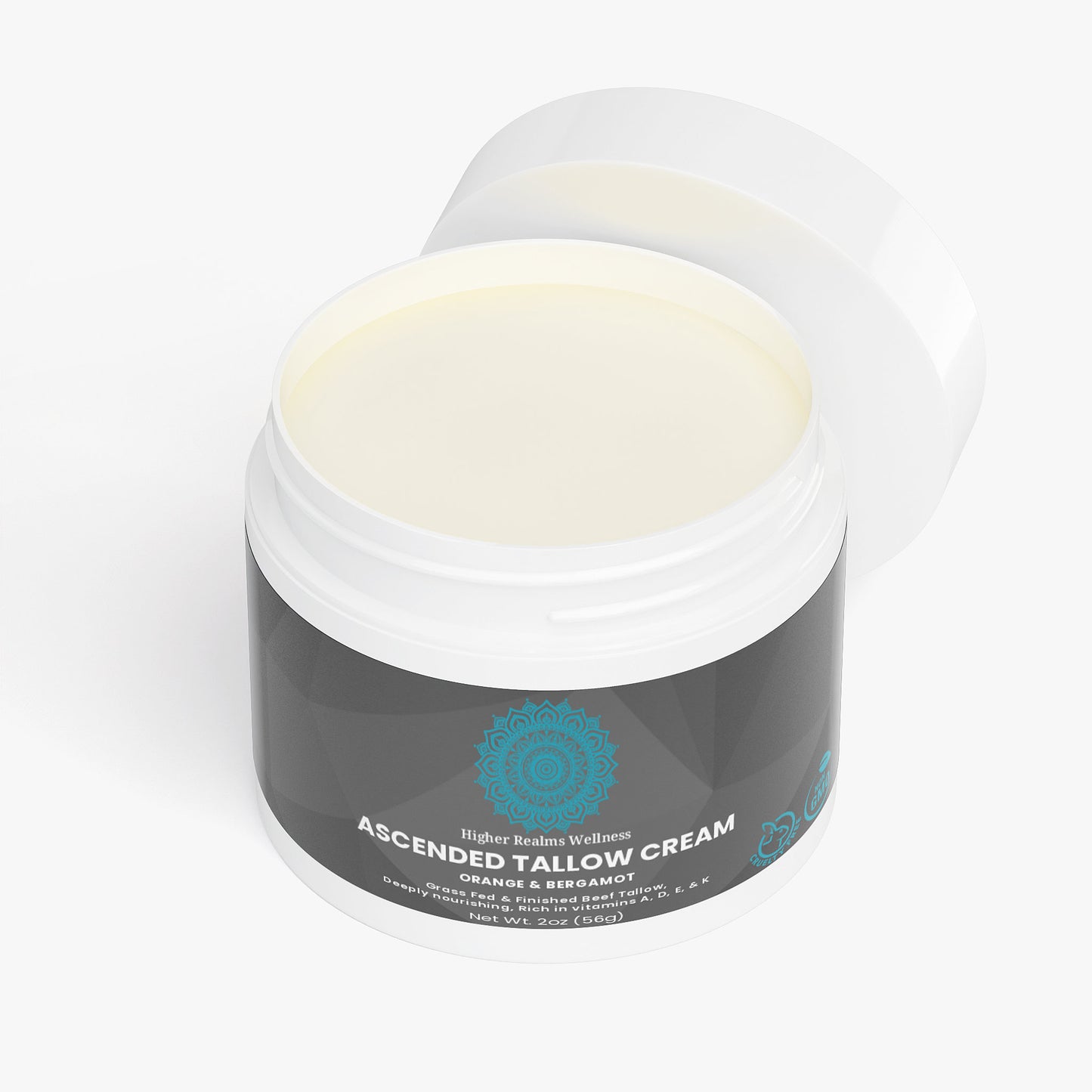 Aufgestiegene Talgcreme