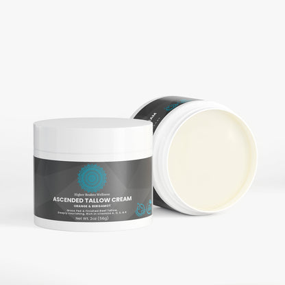 Aufgestiegene Talgcreme