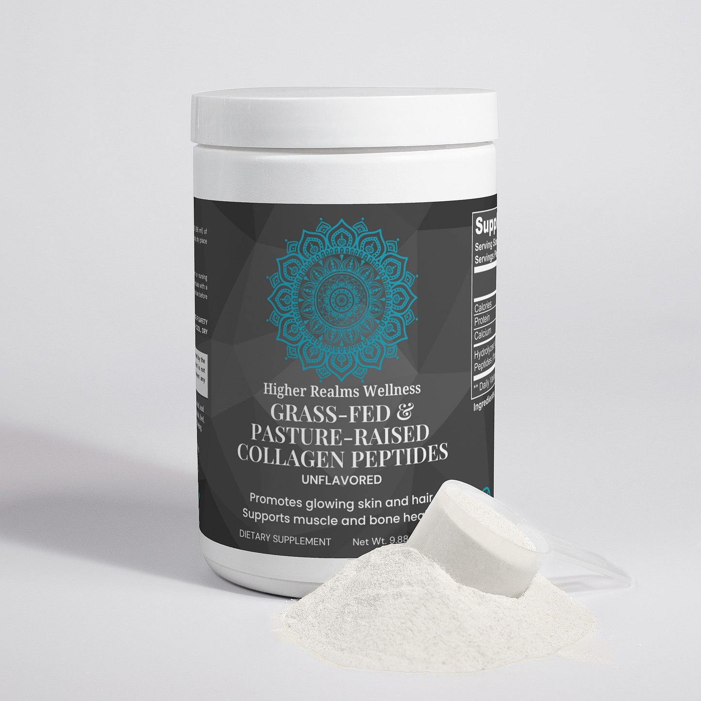 Grass-Fed Hydrolyzed Collagen Peptides (Unflavored)
