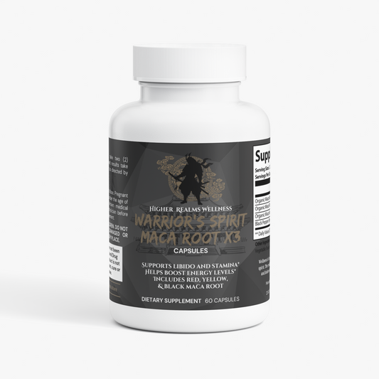 Warrior's Spirit Maca Root X3