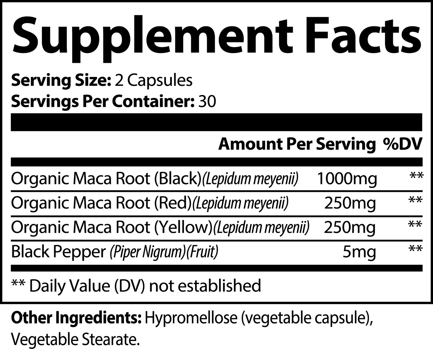 Warrior's Spirit Maca Root X3