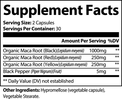 Warrior's Spirit Maca Root X3