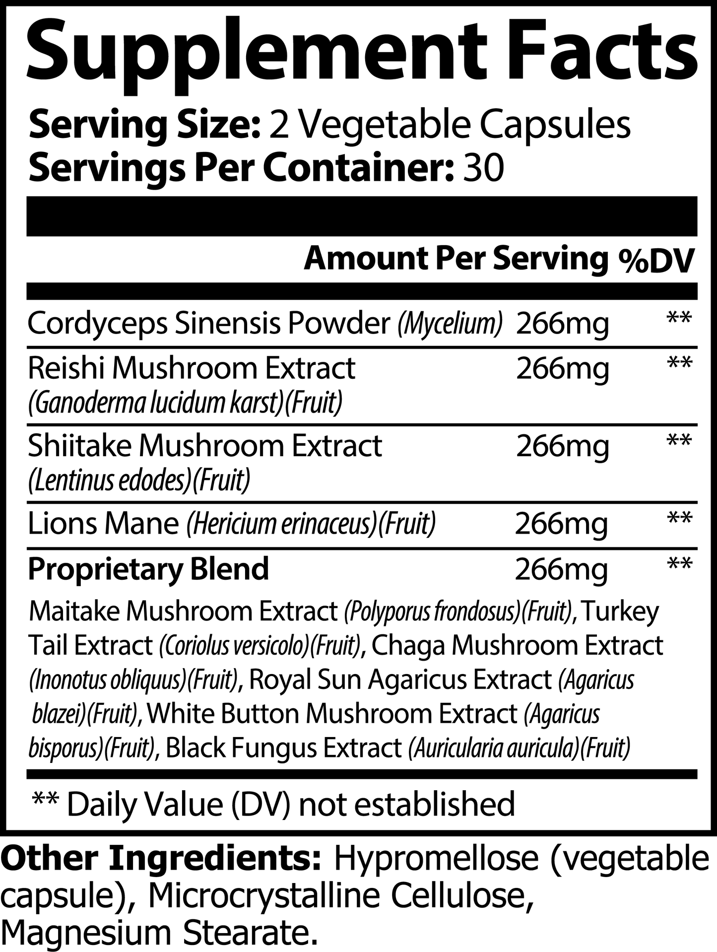 Ascended Mushroom Blend