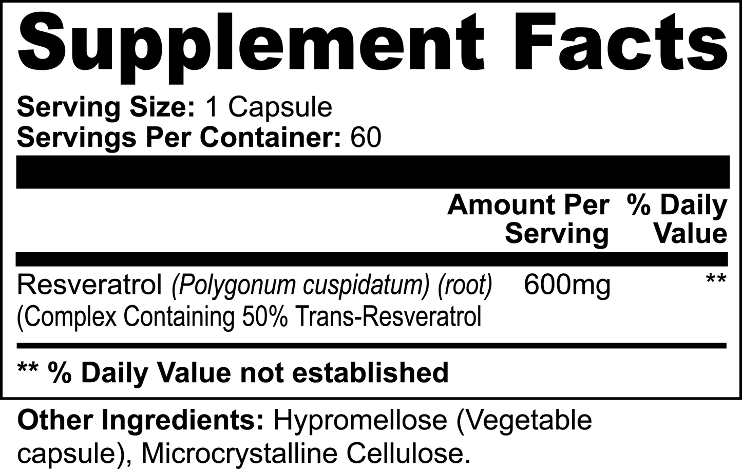 Ascended Resveratrol