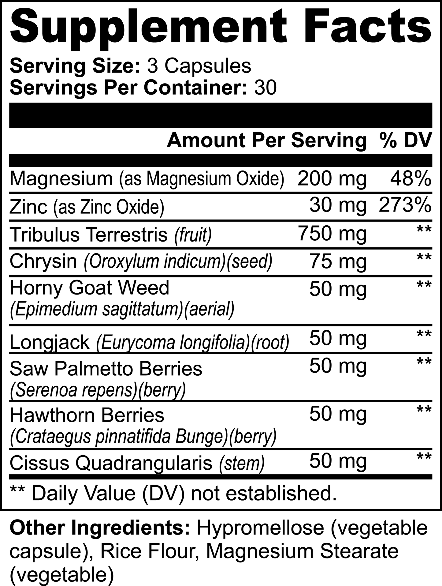 Warrior's Spirit Testosterone Booster