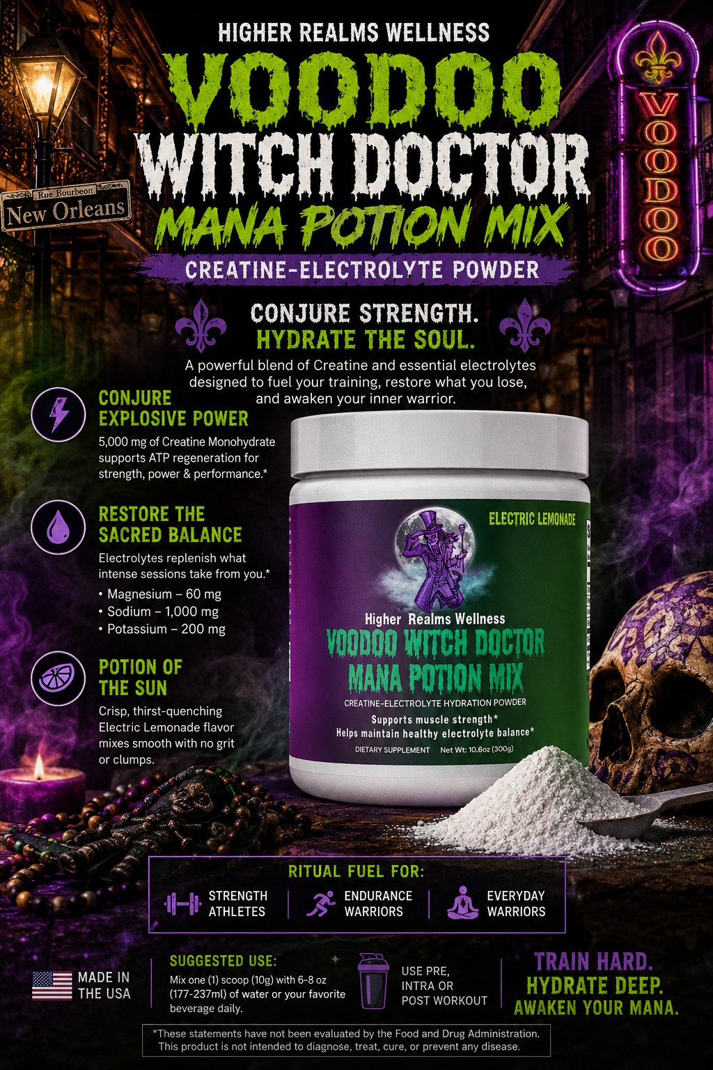 Docteur Vaudou | Mélange de Potion de Mana