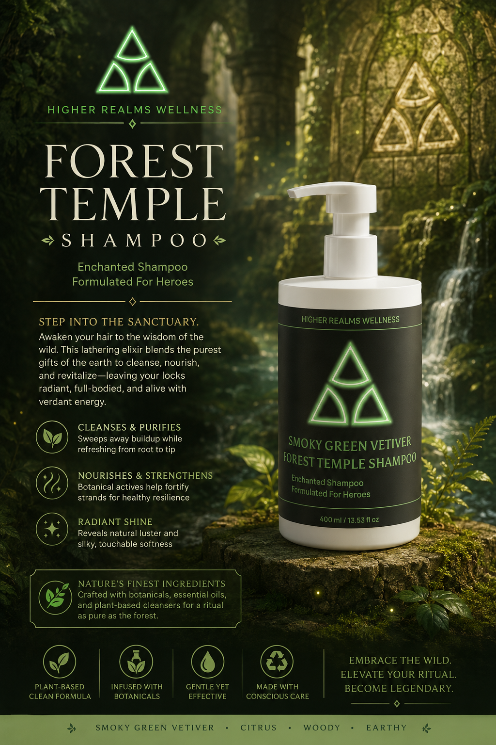 Hero Collection | Forest Temple Shampoo