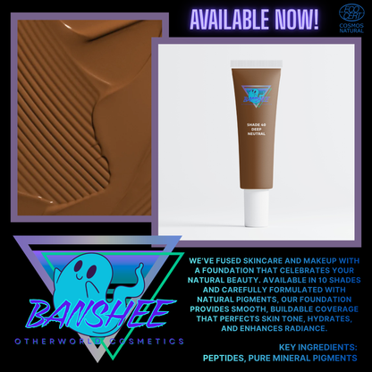 Banshee | Peptide Infused Foundation-40 Deep Neutral