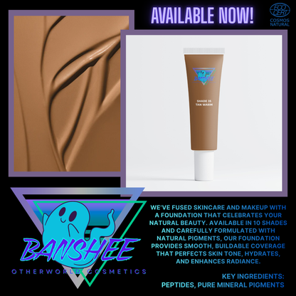 Banshee | Peptide Infused Foundation-35 Tan Warm