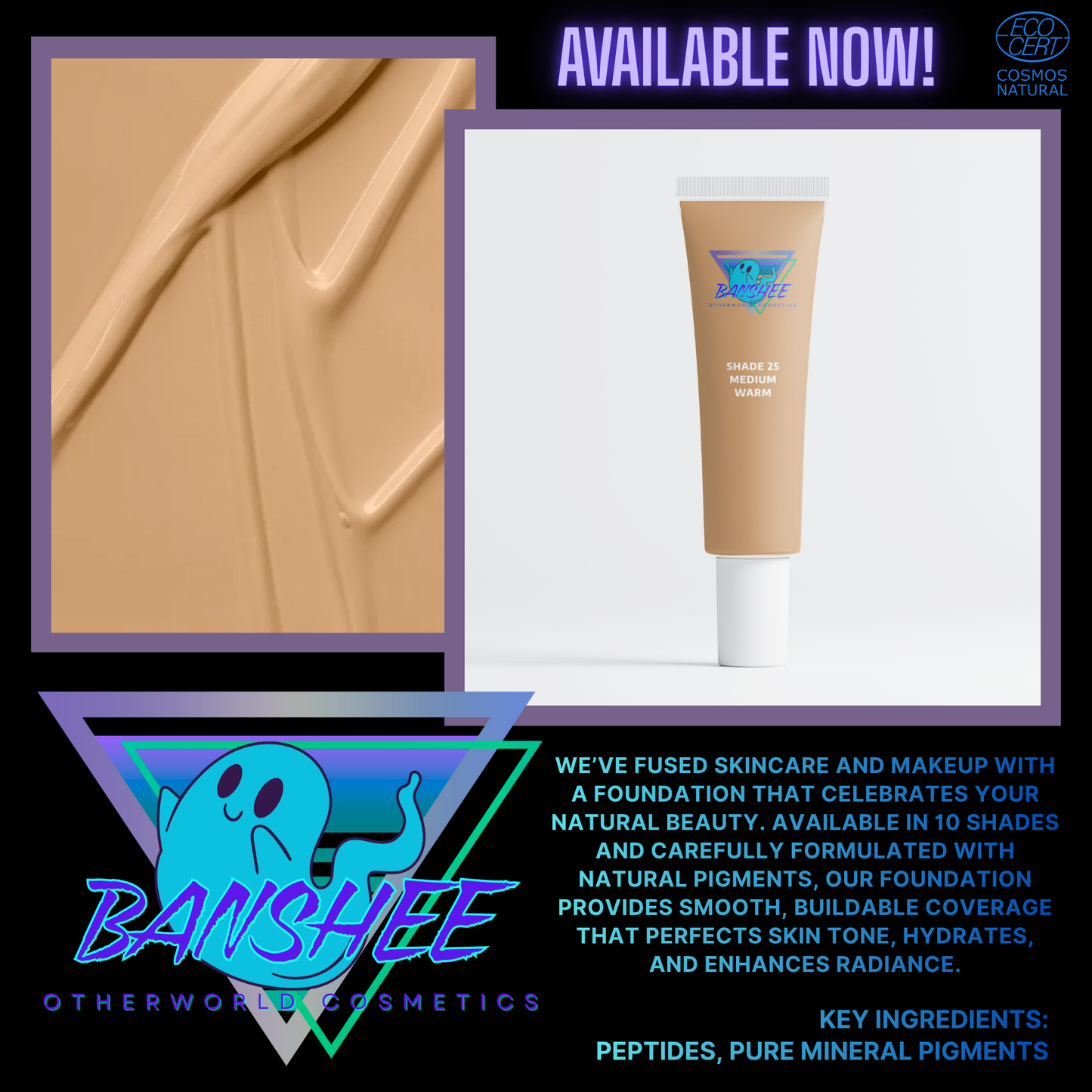 Banshee | Peptide-infundierte Foundation-25 Medium Warm