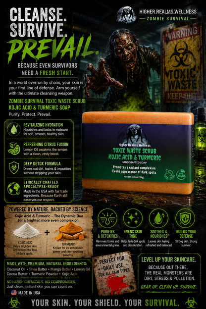 Zombie Survival | Toxic Waste Scrub Soap