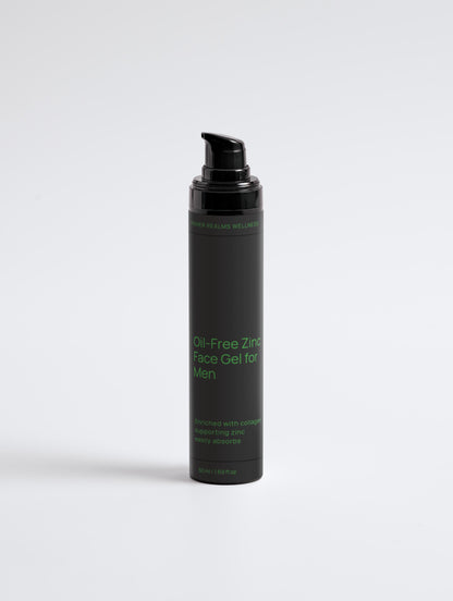 Oil-Free Zinc Face Gel for Men