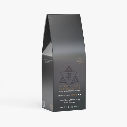 Secret Society Rich Hazelnut | Coffee (Medium Roast) 12oz