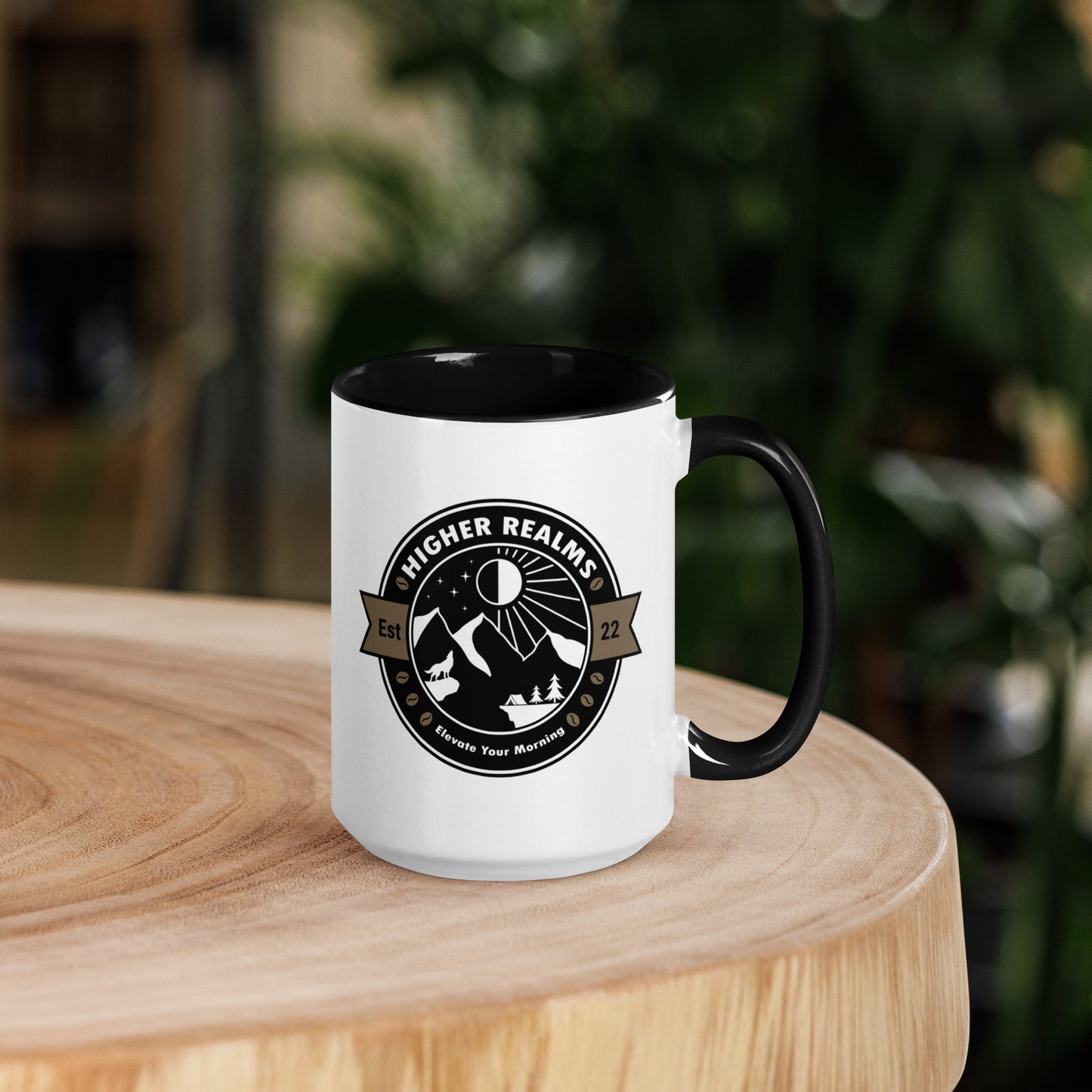 Higher Realms Multi-Color Coffee Mug 15oz